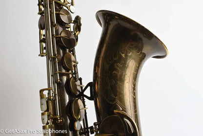 King Super 20 Tenor Series 1 Rare Original Dark Lacquer – Gorgeous! 285199