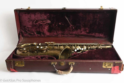 King Super 20 Tenor Series 1 Rare Original Dark Lacquer – Gorgeous! 285199