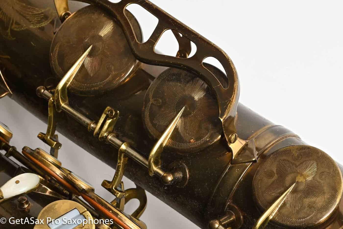 King Super 20 Tenor Series 1 Rare Original Dark Lacquer – Gorgeous! 285199