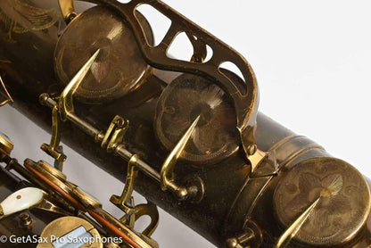 King Super 20 Tenor Series 1 Rare Original Dark Lacquer – Gorgeous! 285199