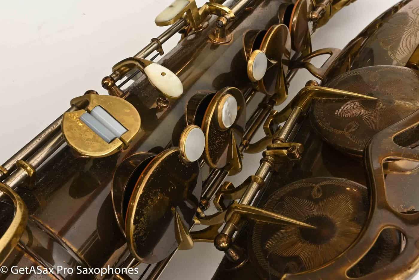 King Super 20 Tenor Series 1 Rare Original Dark Lacquer – Gorgeous! 285199