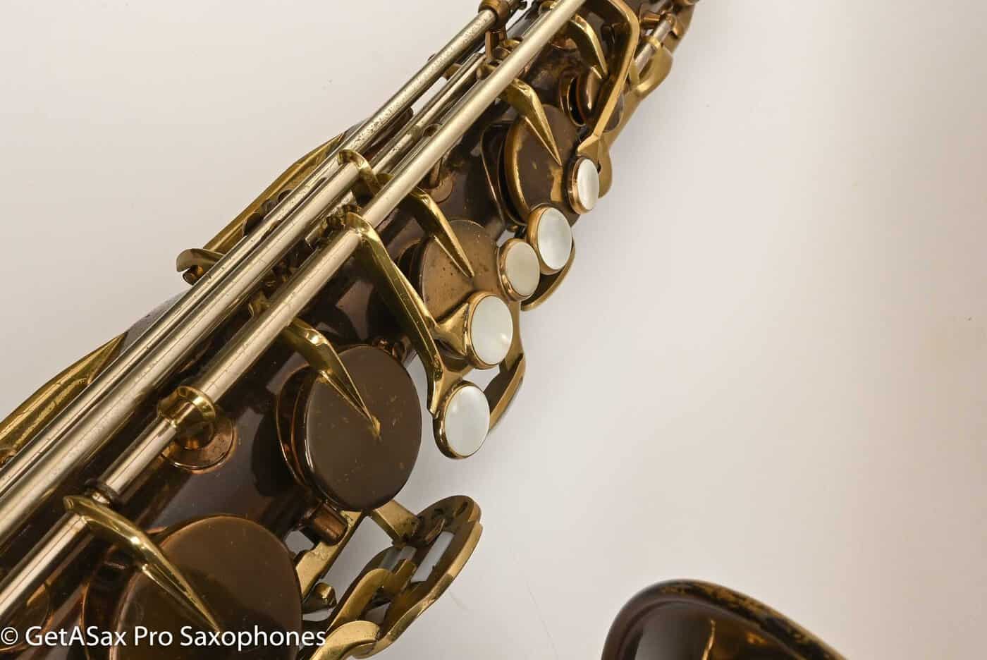 King Super 20 Tenor Series 1 Rare Original Dark Lacquer – Gorgeous! 285199