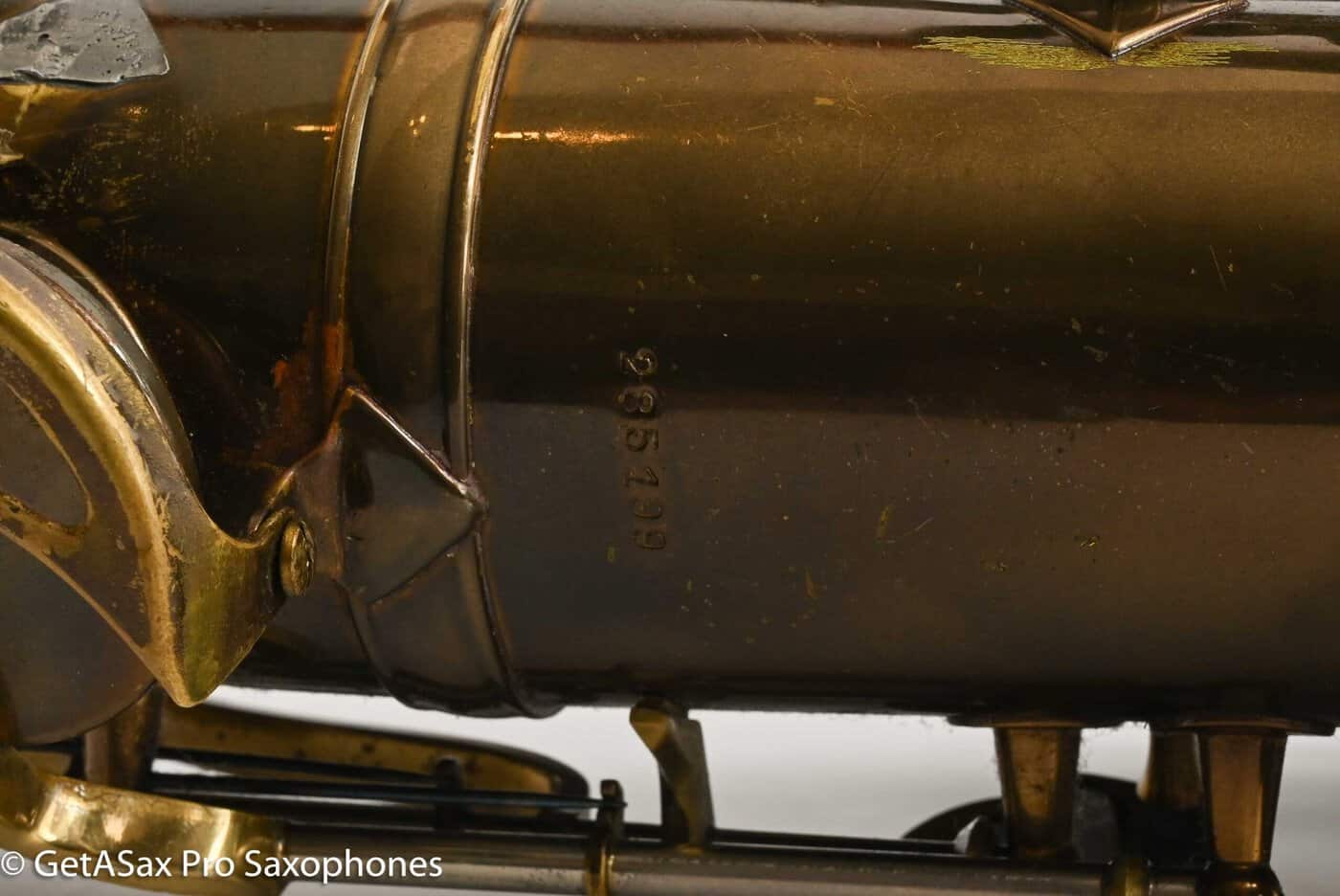 King Super 20 Tenor Series 1 Rare Original Dark Lacquer – Gorgeous! 285199