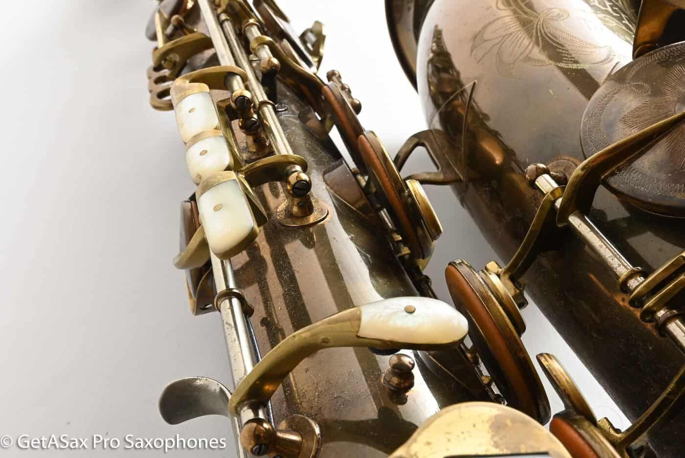 King Super 20 Tenor Series 1 Rare Original Dark Lacquer – Gorgeous! 285199