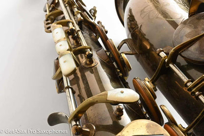 King Super 20 Tenor Series 1 Rare Original Dark Lacquer – Gorgeous! 285199