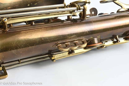 King Super 20 Tenor Series 1 Rare Original Dark Lacquer – Gorgeous! 285199