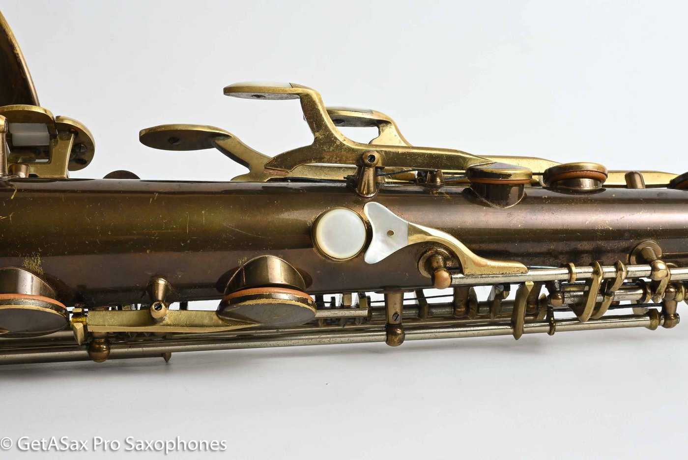 King Super 20 Tenor Series 1 Rare Original Dark Lacquer – Gorgeous! 285199