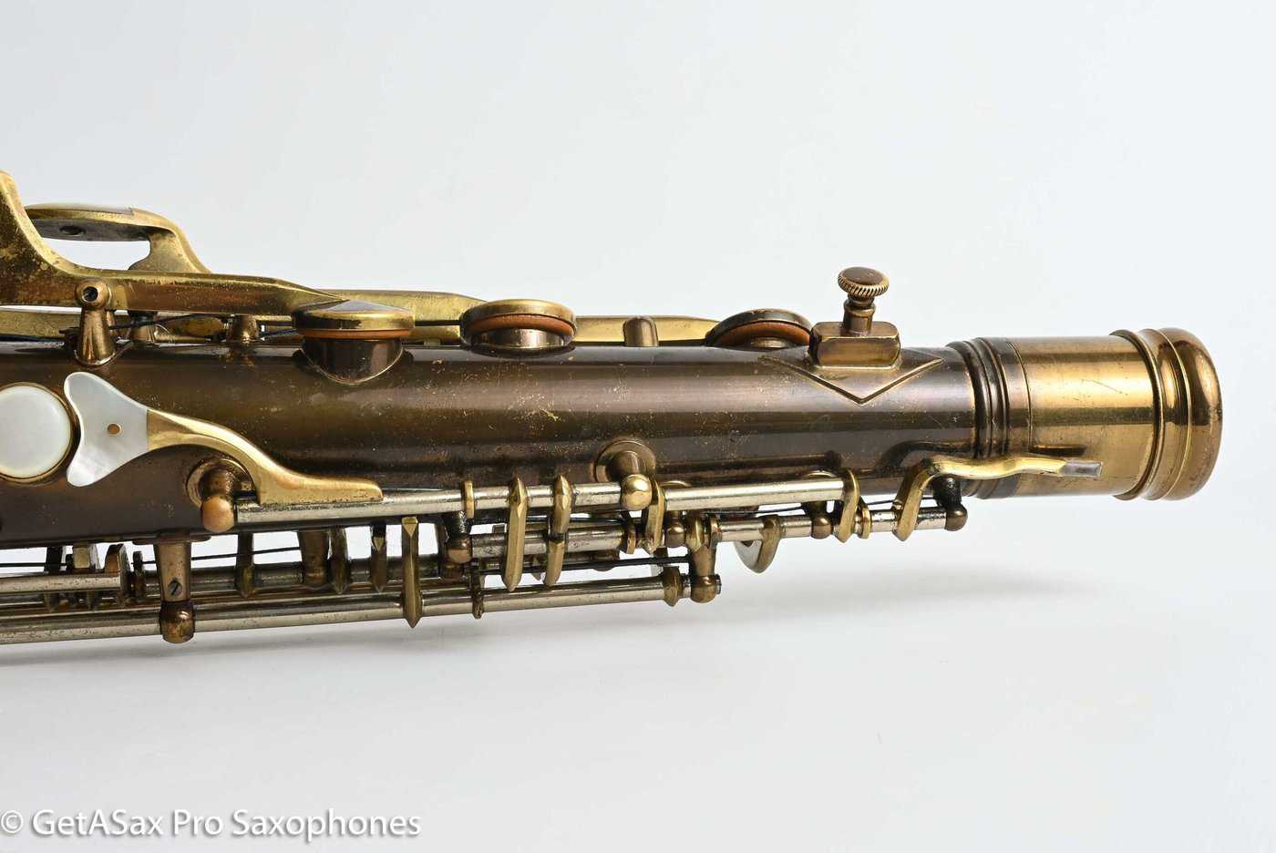 King Super 20 Tenor Series 1 Rare Original Dark Lacquer – Gorgeous! 285199