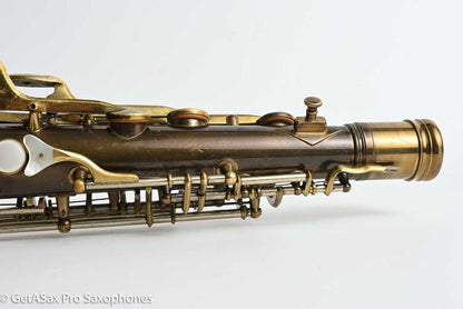 King Super 20 Tenor Series 1 Rare Original Dark Lacquer – Gorgeous! 285199