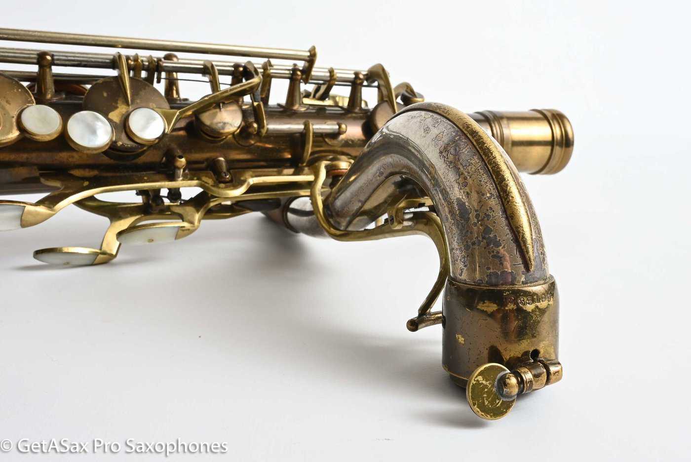 King Super 20 Tenor Series 1 Rare Original Dark Lacquer – Gorgeous! 285199