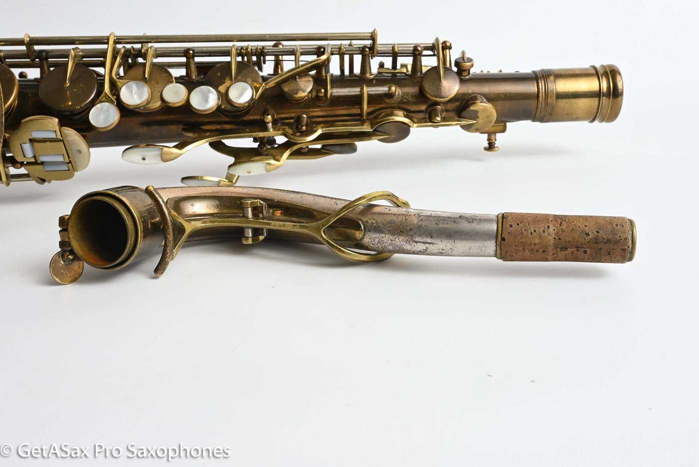 King Super 20 Tenor Series 1 Rare Original Dark Lacquer – Gorgeous! 285199