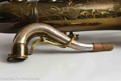 King Super 20 Tenor Series 1 Rare Original Dark Lacquer – Gorgeous! 285199