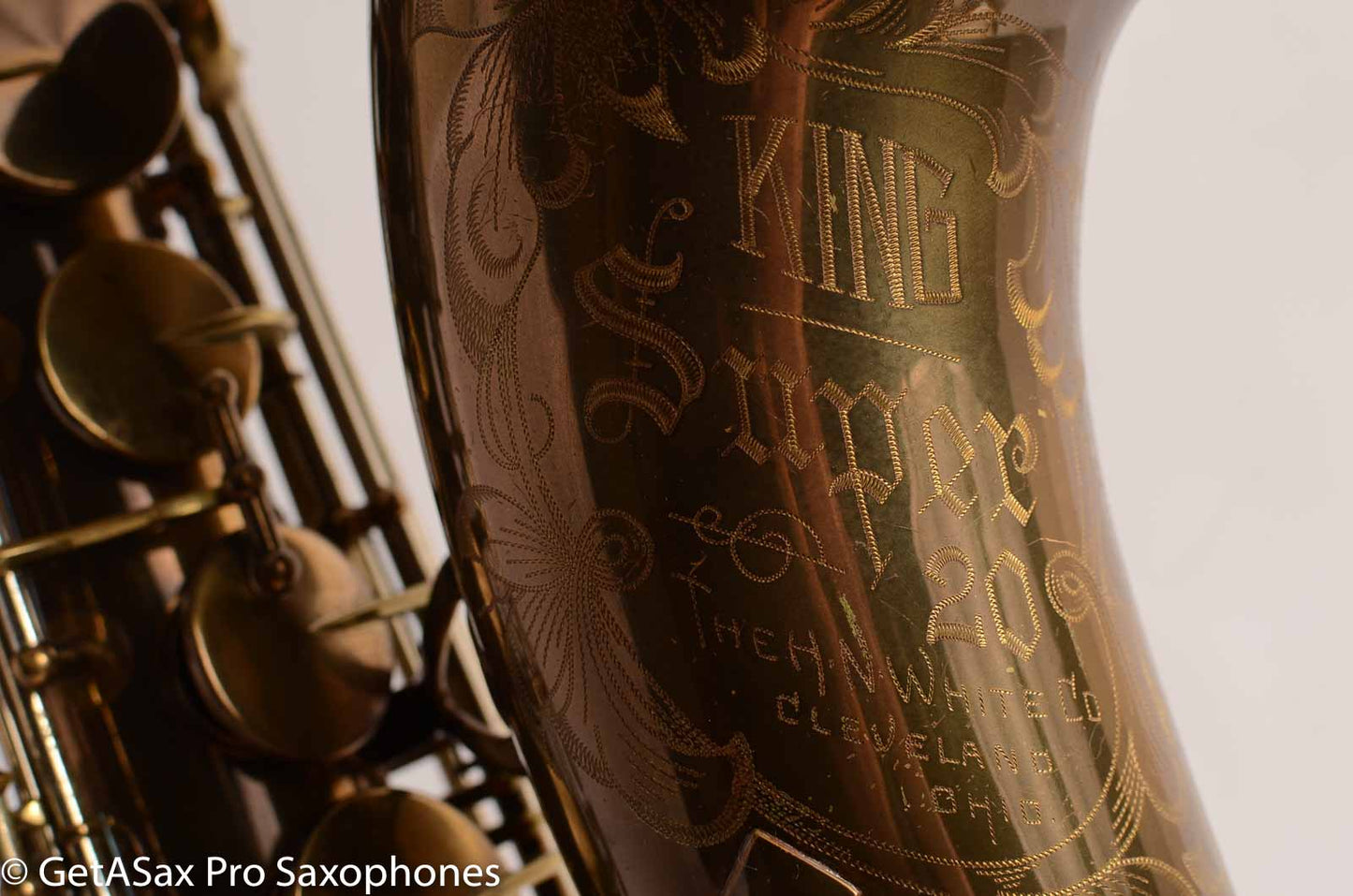 King Super 20 Tenor Saxophone 285199 Full Overhaul!