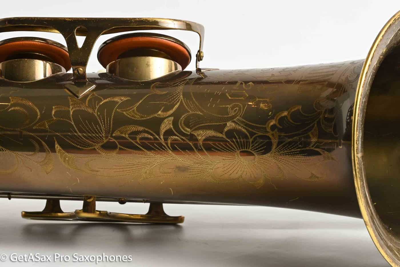 King Super 20 Tenor Series 1 Rare Original Dark Lacquer – Gorgeous! 285199