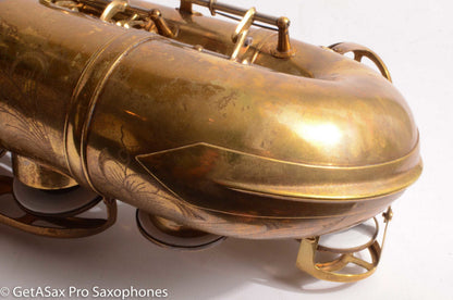 King Super 20 Tenor 1947 Full Pearls Original Lacquer Good Pads 290165