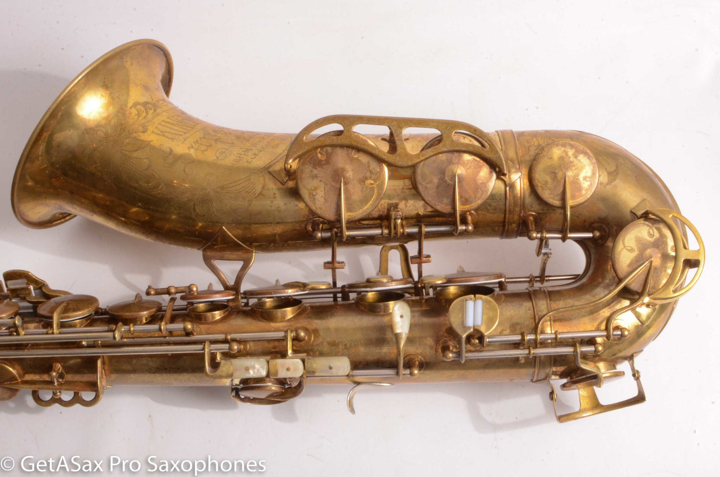 King Super 20 Tenor 1947 Full Pearls Original Lacquer Good Pads 290165