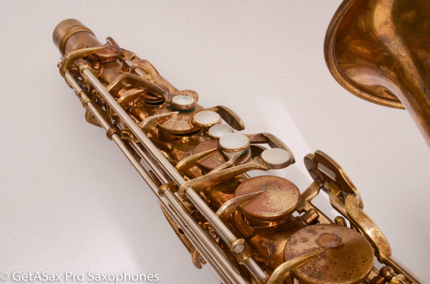King Super 20 Tenor 1947 Full Pearls Original Lacquer Good Pads 290165