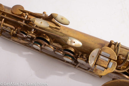 King Super 20 Tenor 1947 Full Pearls Original Lacquer Good Pads 290165