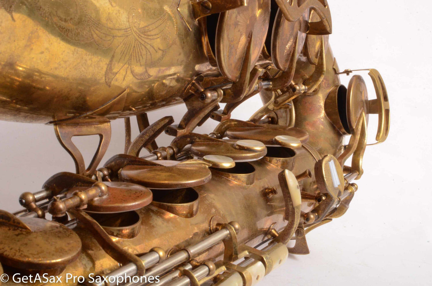 King Super 20 Tenor 1947 Full Pearls Original Lacquer Good Pads 290165