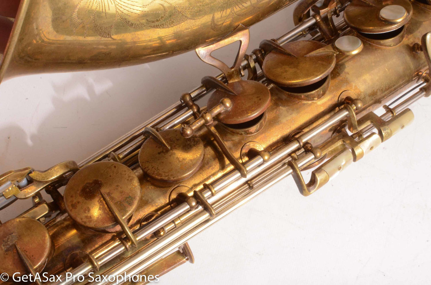 King Super 20 Tenor 1947 Full Pearls Original Lacquer Good Pads 290165