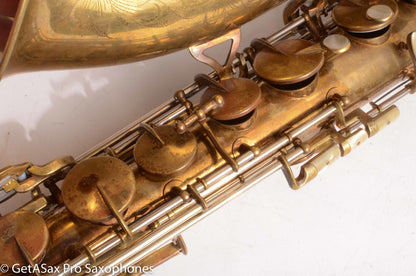 King Super 20 Tenor 1947 Full Pearls Original Lacquer Good Pads 290165