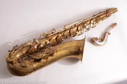 King Super 20 Tenor 1947 Full Pearls Original Lacquer Good Pads 290165