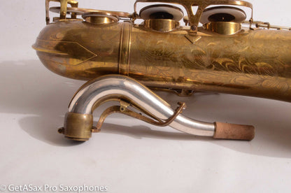 King Super 20 Tenor 1947 Full Pearls Original Lacquer Good Pads 290165
