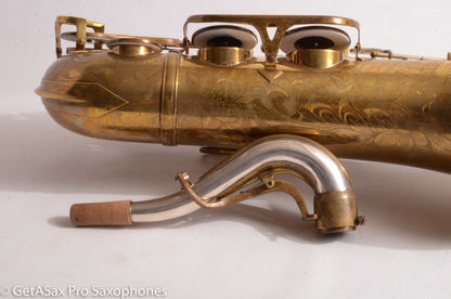 King Super 20 Tenor 1947 Full Pearls Original Lacquer Good Pads 290165