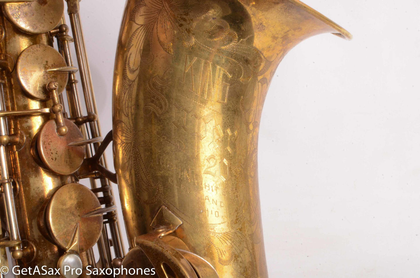 King Super 20 Tenor 1947 Full Pearls Original Lacquer Good Pads 290165