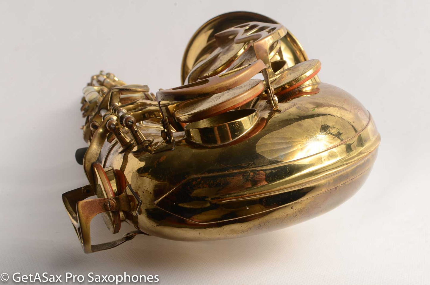 King Super 20 Tenor Very Gentle Relacquer Full Pearls Silver Neck!