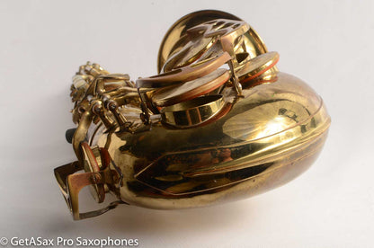 King Super 20 Tenor Very Gentle Relacquer Full Pearls Silver Neck!