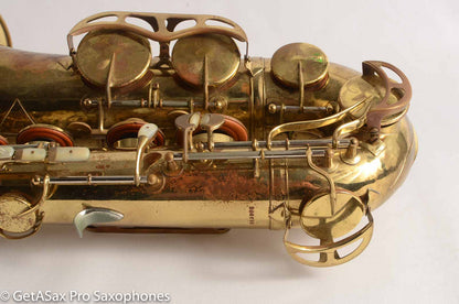 King Super 20 Tenor Very Gentle Relacquer Full Pearls Silver Neck!