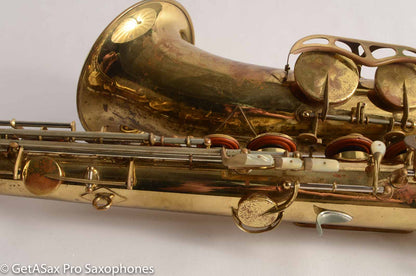 King Super 20 Tenor Very Gentle Relacquer Full Pearls Silver Neck!