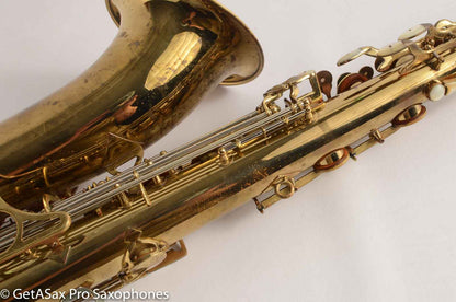 King Super 20 Tenor Very Gentle Relacquer Full Pearls Silver Neck!