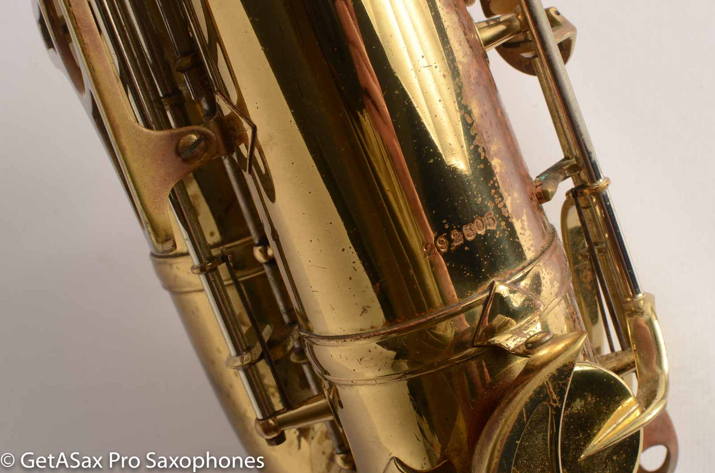 King Super 20 Tenor Very Gentle Relacquer Full Pearls Silver Neck!