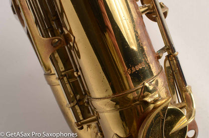 King Super 20 Tenor Very Gentle Relacquer Full Pearls Silver Neck!