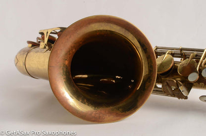 King Super 20 Tenor Very Gentle Relacquer Full Pearls Silver Neck!