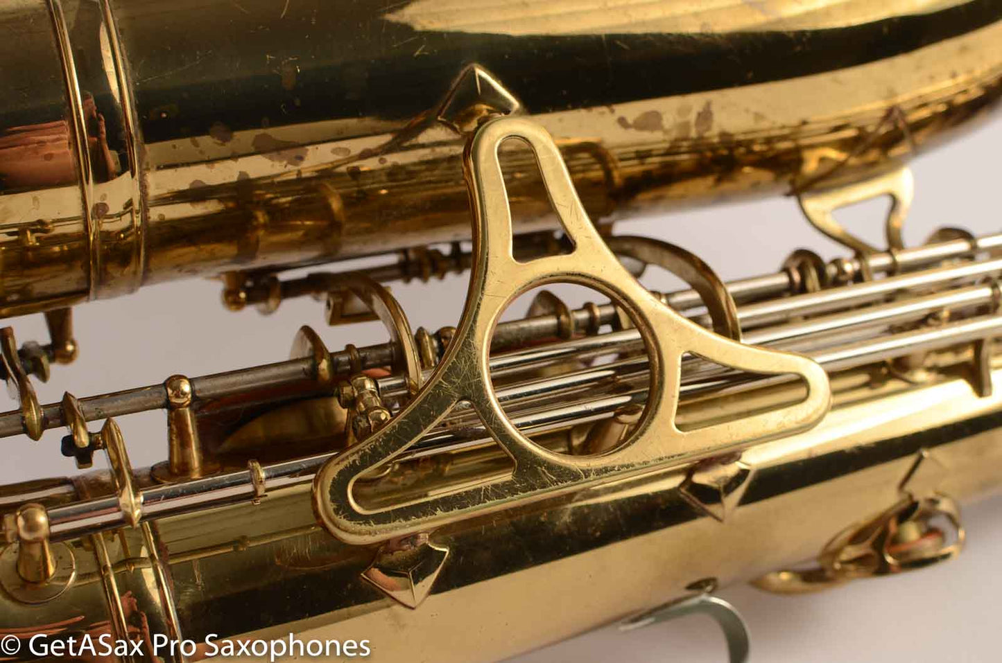 King Super 20 Tenor Very Gentle Relacquer Full Pearls Silver Neck!