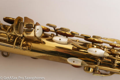 King Super 20 Tenor Full Pearls Silver Neck Good Shape Relacquer Old Pads Great Deal 298205