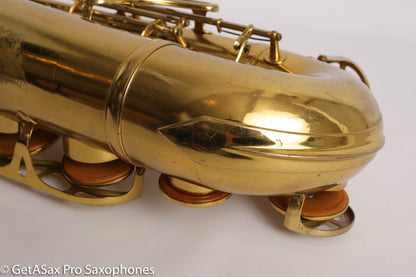 King Super 20 Tenor Full Pearls Silver Neck Good Shape Relacquer Old Pads Great Deal 298205