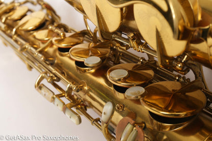 King Super 20 Tenor Full Pearls Silver Neck Good Shape Relacquer Old Pads Great Deal 298205