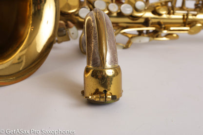 King Super 20 Tenor Full Pearls Silver Neck Good Shape Relacquer Old Pads Great Deal 298205