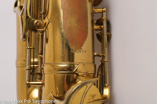 King Super 20 Tenor Full Pearls Silver Neck Good Shape Relacquer Old Pads Great Deal 298205