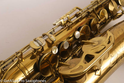 King Super 20 Tenor Saxophone Full Pearls Original Lacquer Overhauled 298321