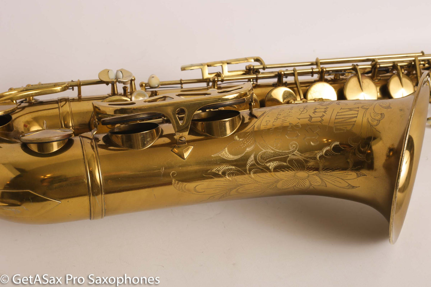 King Super 20 Tenor Saxophone Full Pearls Original Lacquer Overhauled 298321