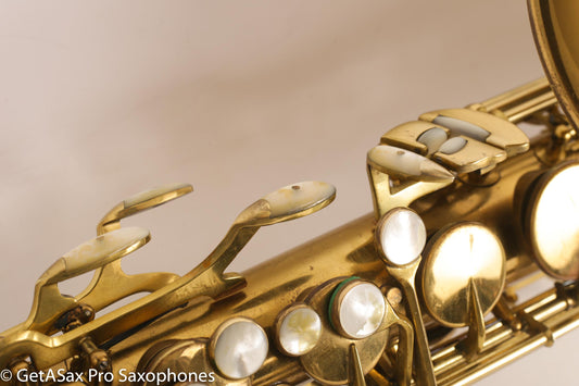 King Super 20 Tenor Saxophone Full Pearls Original Lacquer Overhauled 298321