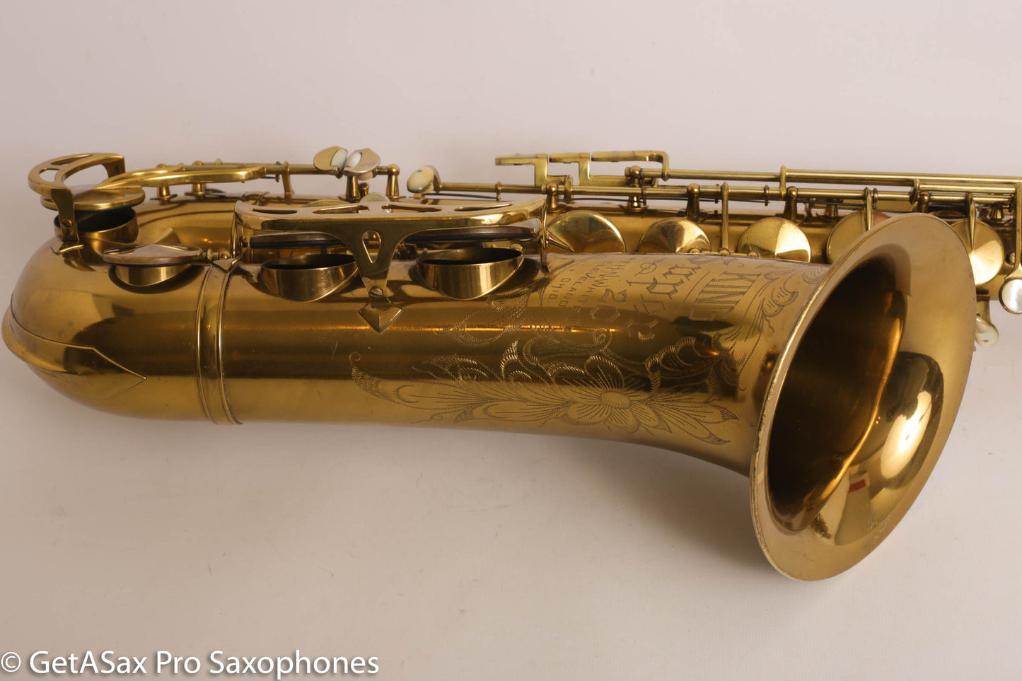 King Super 20 Tenor Saxophone Full Pearls Original Lacquer Overhauled 298321