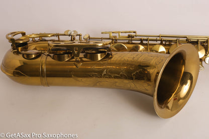 King Super 20 Tenor Saxophone Full Pearls Original Lacquer Overhauled 298321