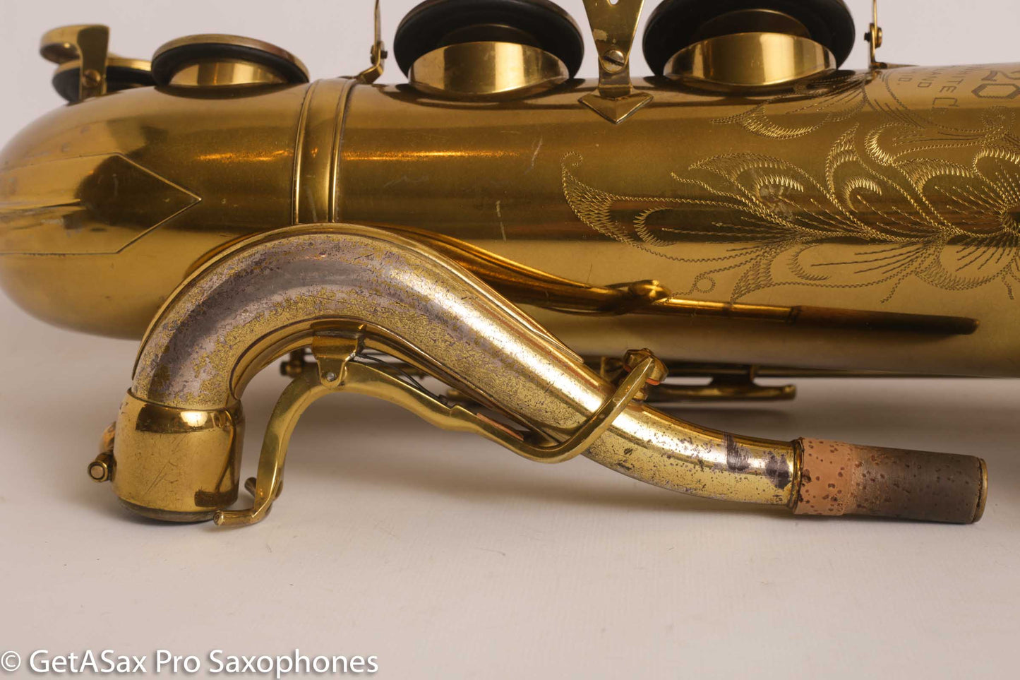 King Super 20 Tenor Saxophone Full Pearls Original Lacquer Overhauled 298321