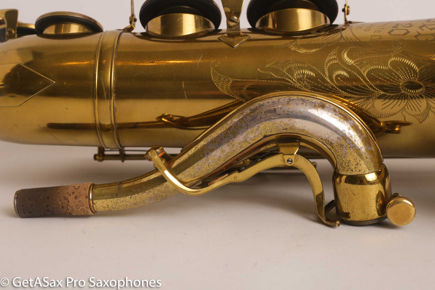 King Super 20 Tenor Saxophone Full Pearls Original Lacquer Overhauled 298321